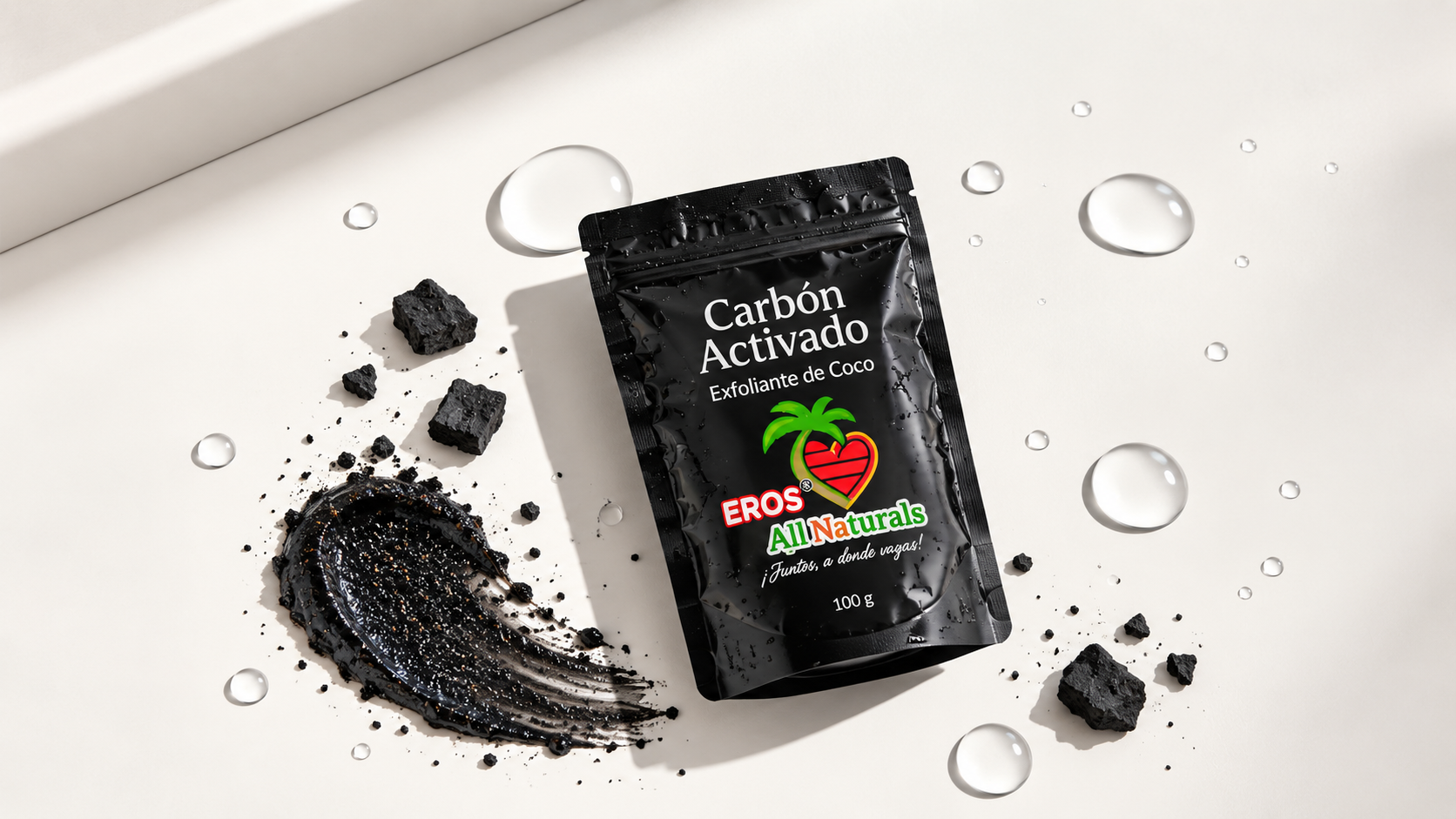 Exfoliante de Carbón Activado EROS