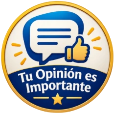 Sello oficial Tu Opinión es Importante - EROS