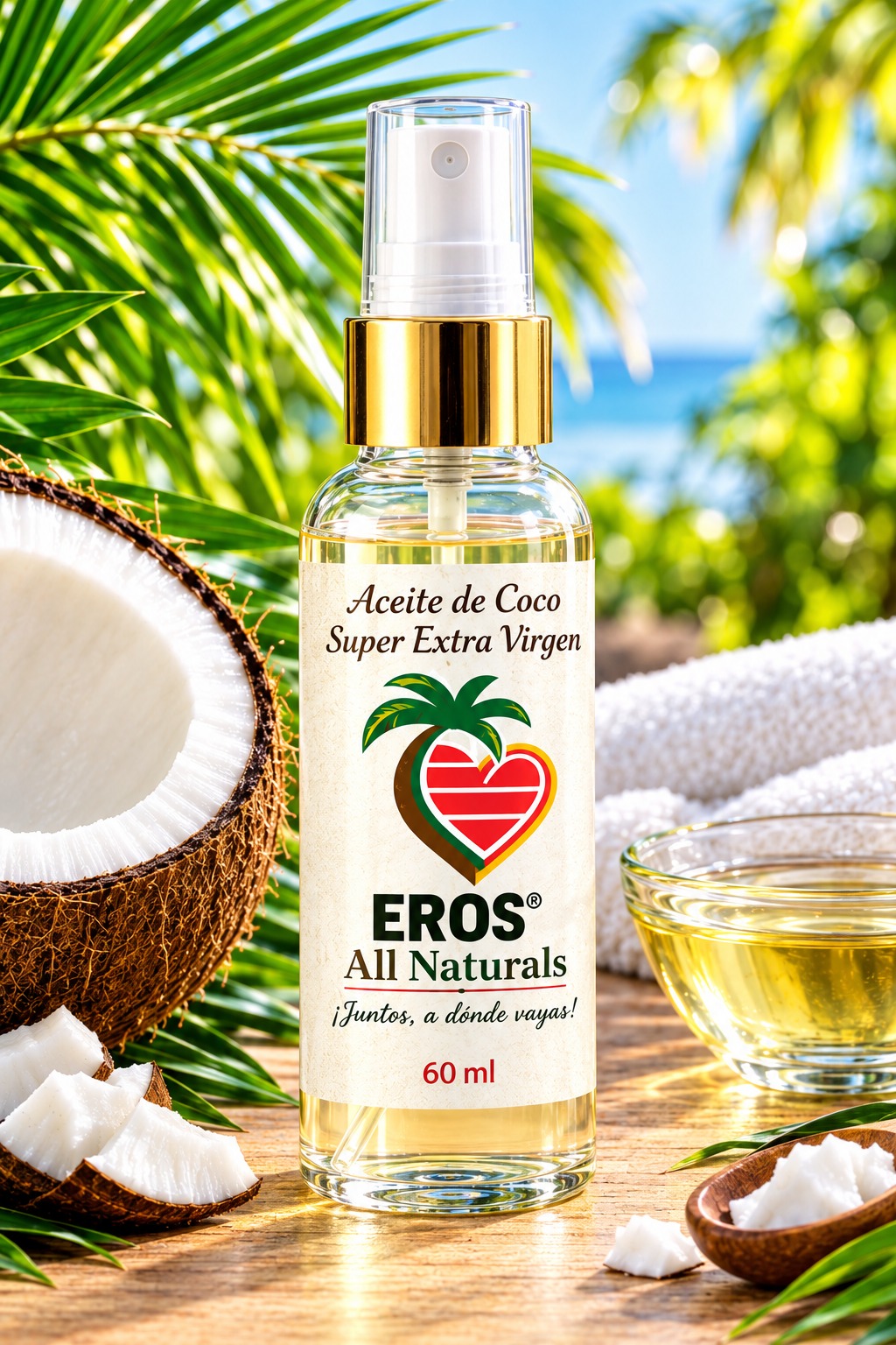 Aceite de Coco Súper Extra Virgen