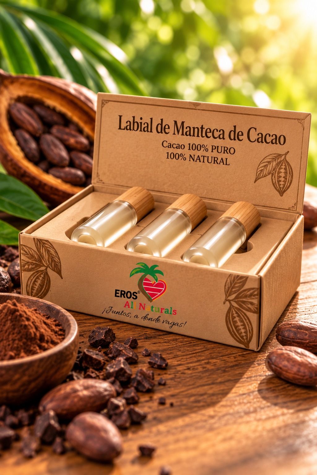 Labial de Manteca de Cacao
